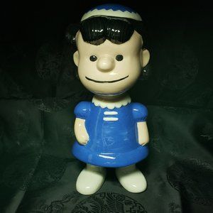 Rare Vintage hand painted Peanut's Lucy  Ceramic